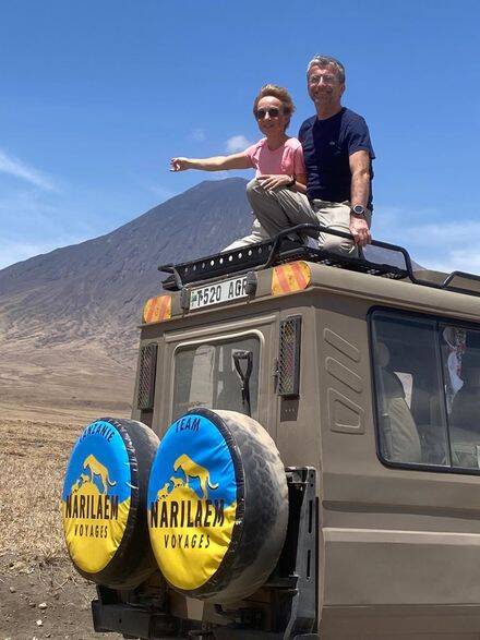 "Carte itinéraire safari - Parcours personnalisé Tanzanie"