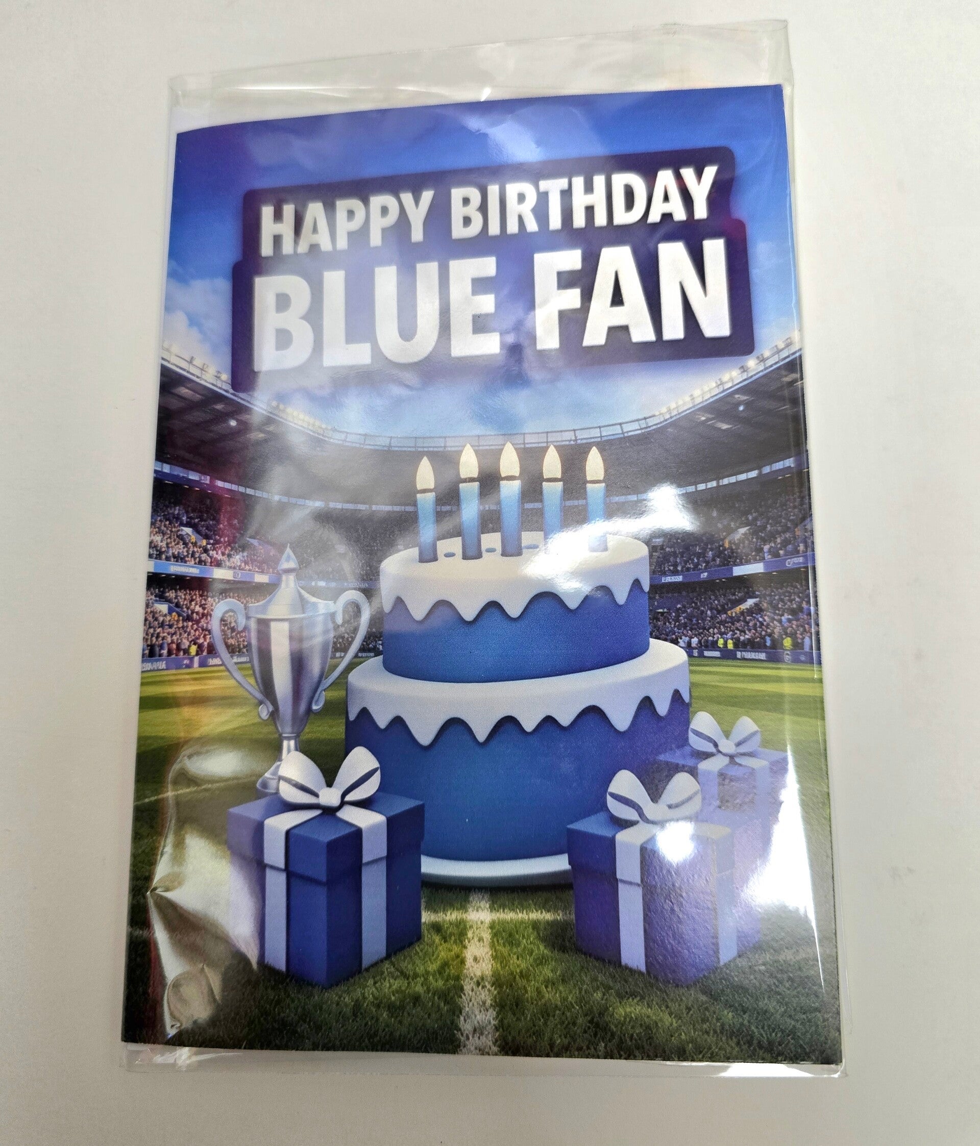 Happy blue birthday