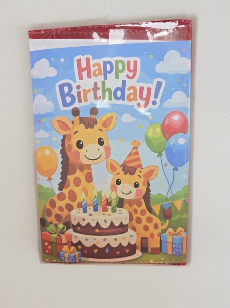 Happy Birthday Giraffe