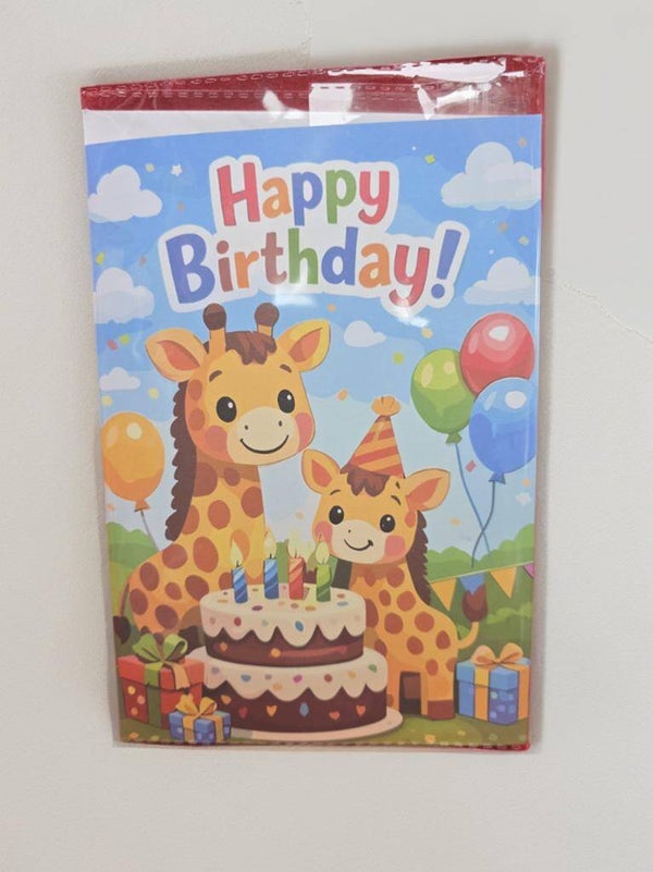 Happy Birthday Giraffe