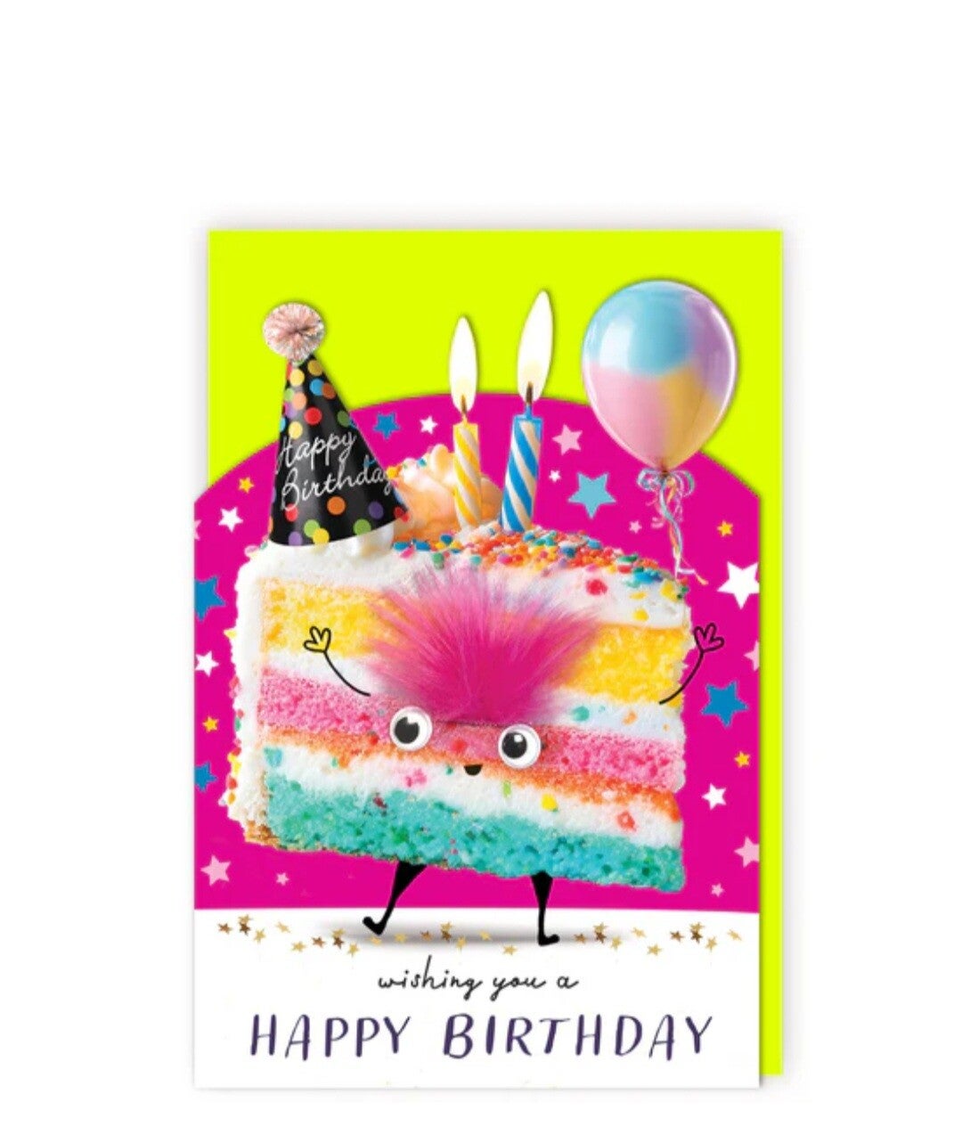 Fluffy & googly cards