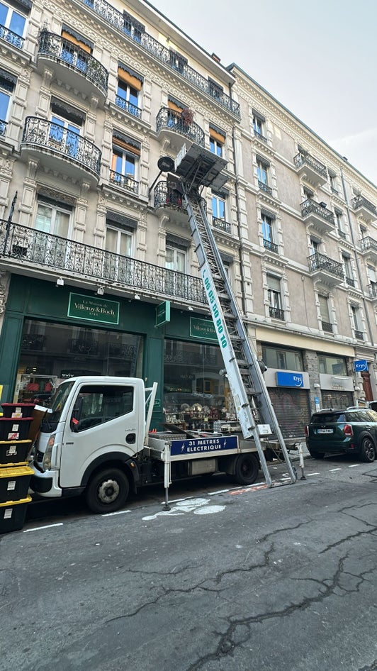 Location monte meuble Rhône-Alpes expert levage