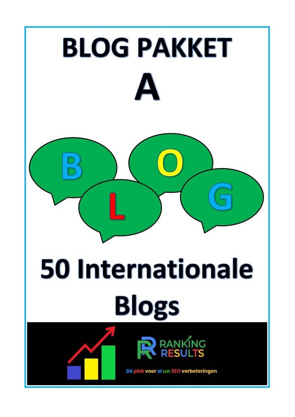 Blog Pakket A