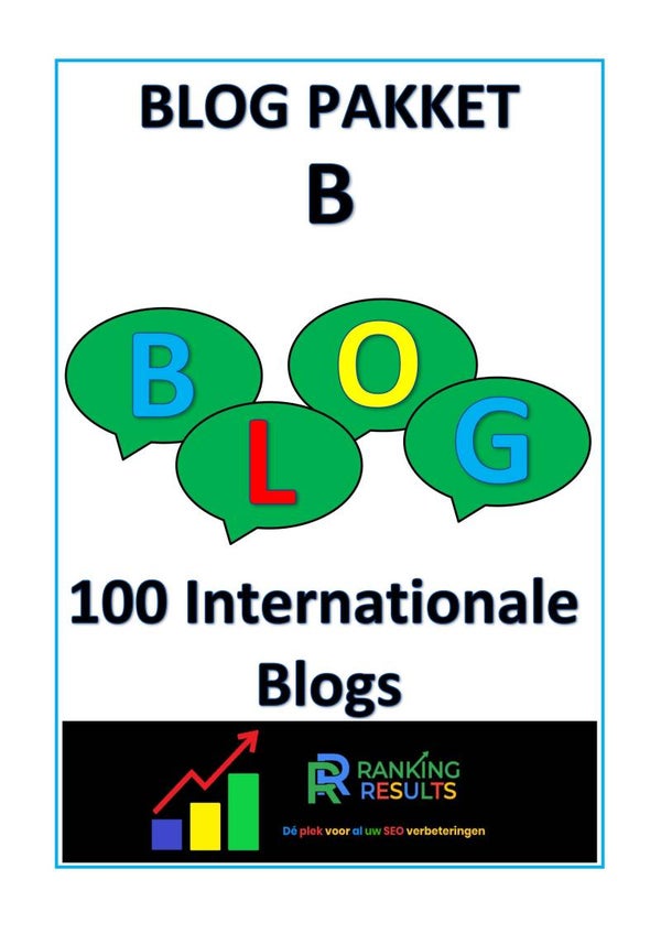 Blog Pakket B