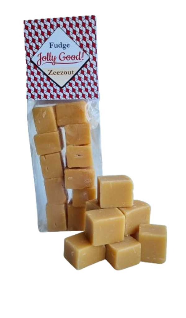 Jolly Good Zeezout Fudge, zakje à 120g