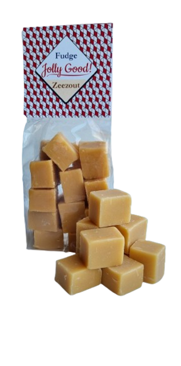 Jolly Good Zeezout Fudge, zakje à 200g