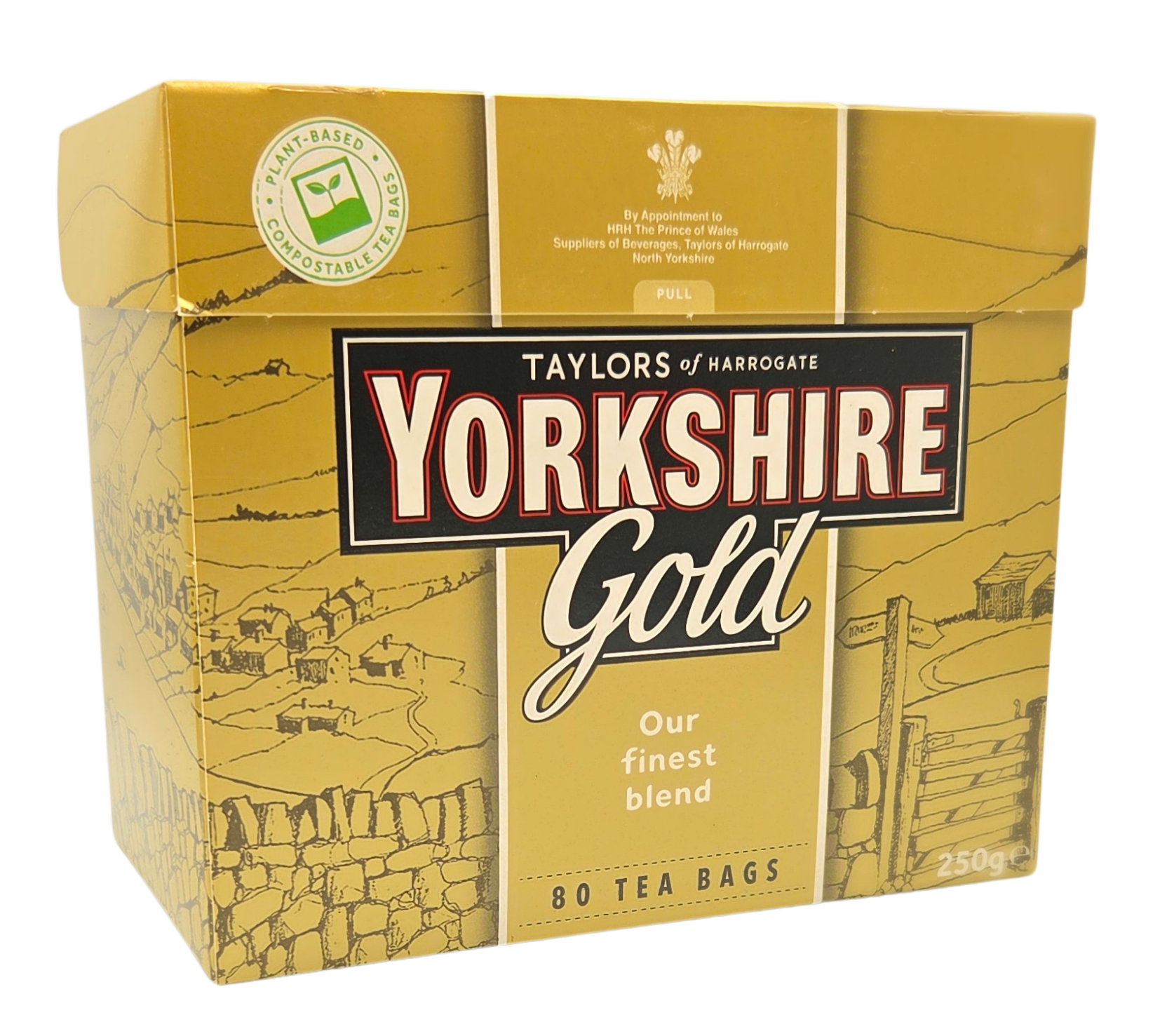 Taylors Yorkshire Tea Gold doos (80 bags) 250 gram