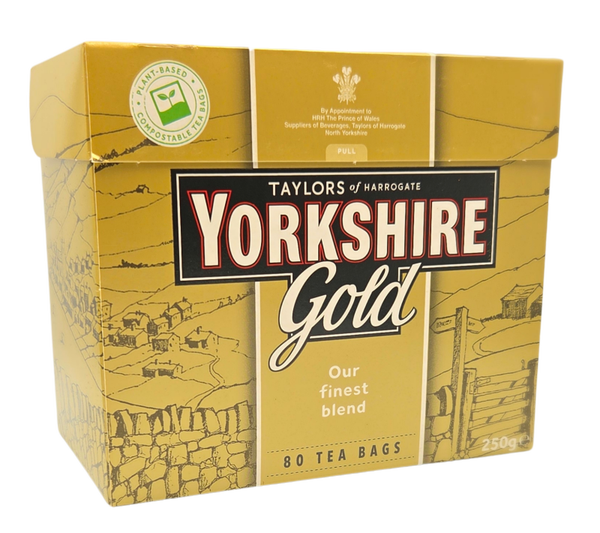 Taylors Yorkshire Tea Gold doos (80 bags) 250 gram
