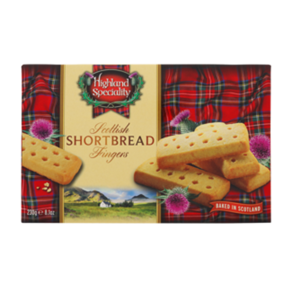 Highland Specialty Shortbread Fingers 230gram