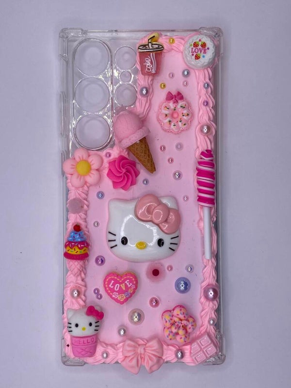 Telefoonhoesje decoden Hello Kitty Samsung S23 ultra