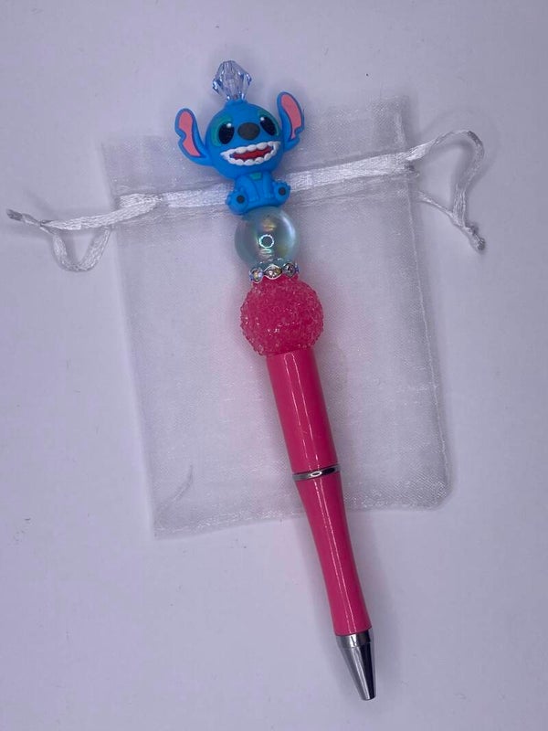 Pen Stitch koraal roze