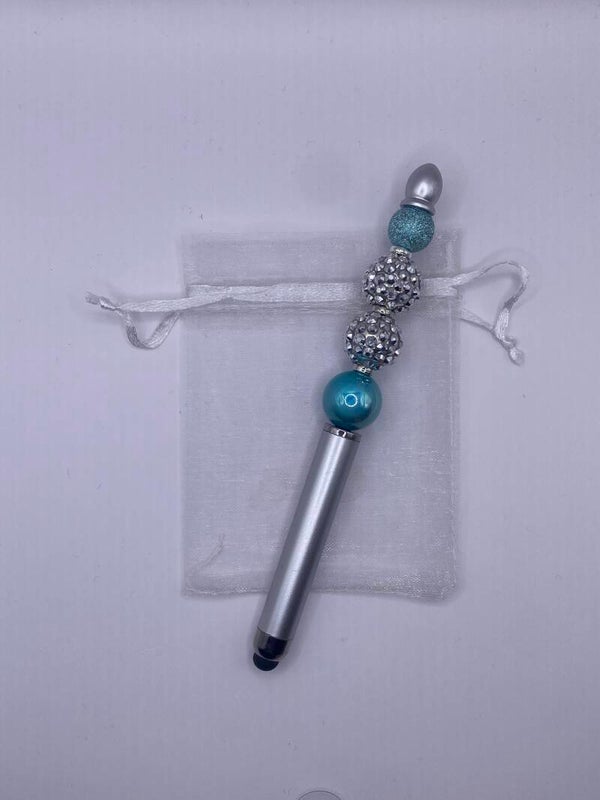 Touchscreen pen zilver