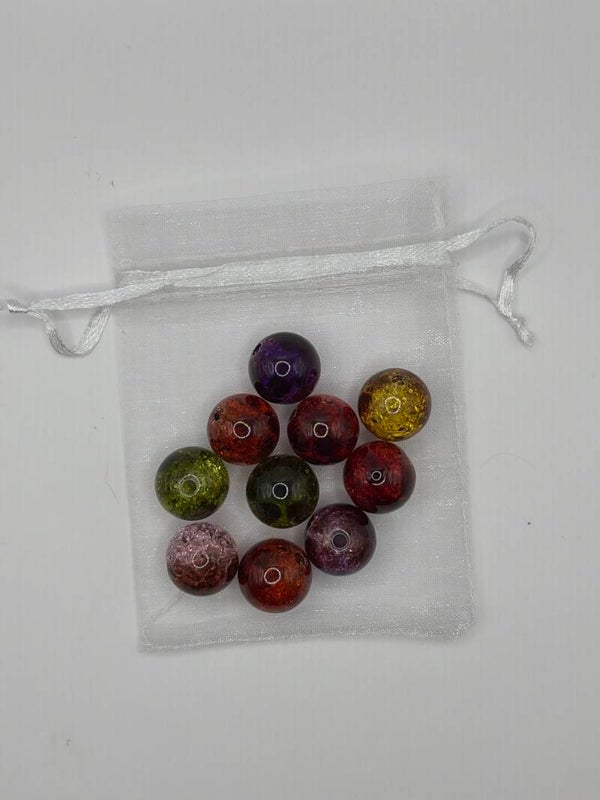 Panterkralen, 16 mm, gemengd, zakje 10 stuks