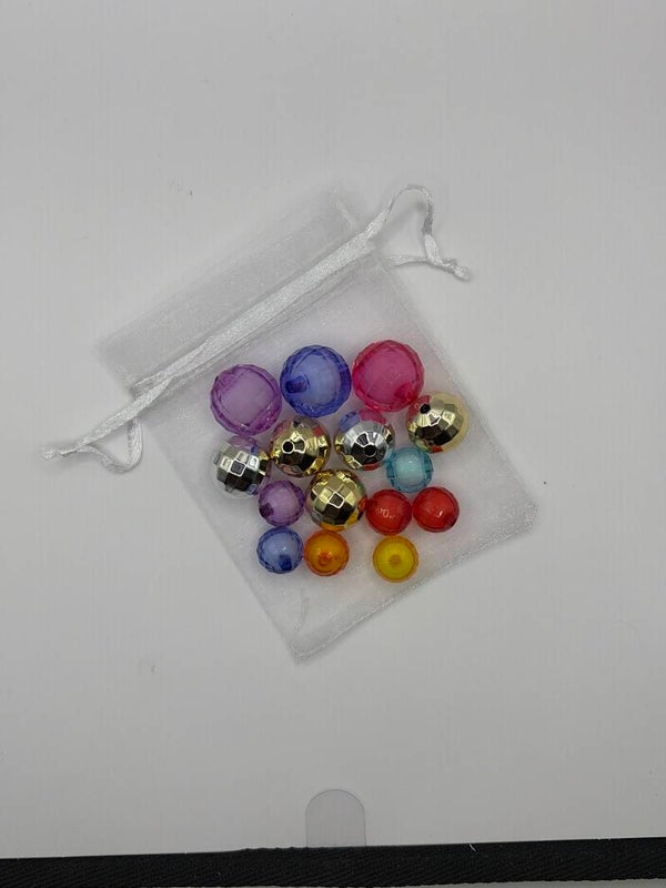 Discobolkralen, gemengd, zakje 10 stuks