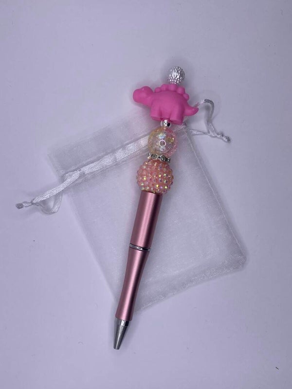 Pen dino roze