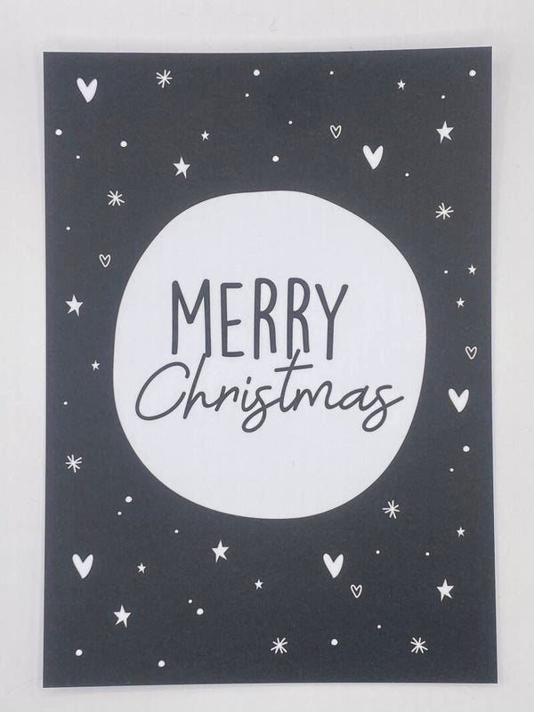 Kerstkaart Merry Christmas