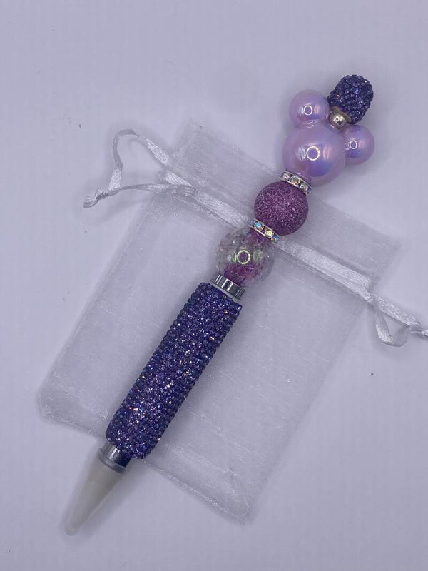 Diamond painting pen paars