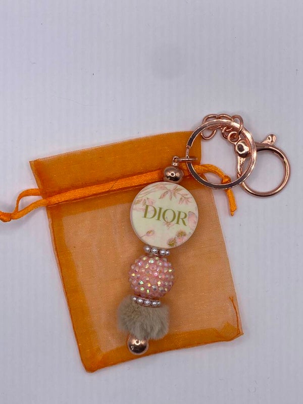 Sleutelhanger Dior logo rond