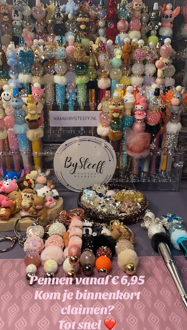 TikTok live actie B 3 rhinestone pennen