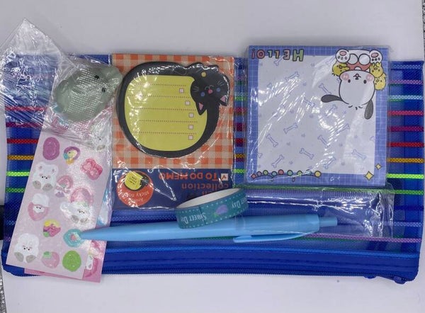 Giftset blauw klein