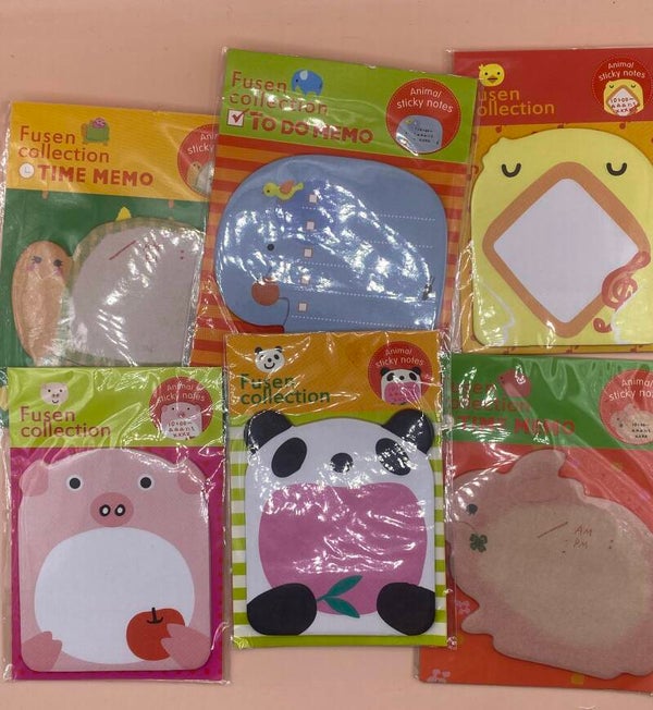 Kleine stickynote blokjes