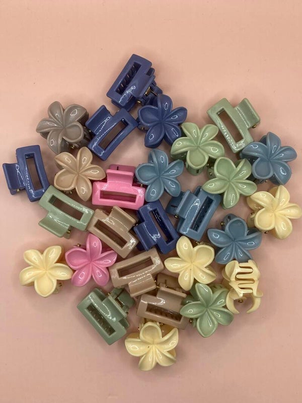 Haarclipjes xs diverse soorten en kleuren
