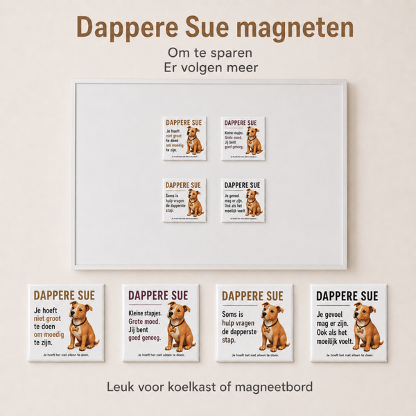 Dappere Sue Magneten Set