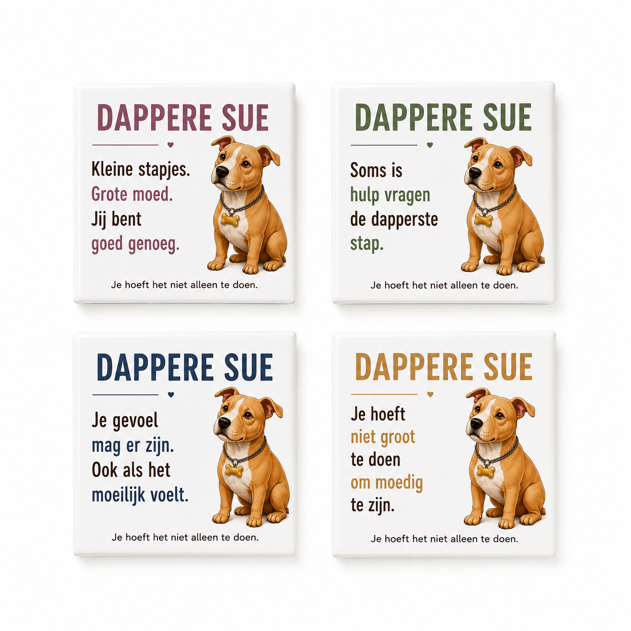 Dappere Sue losse magneet