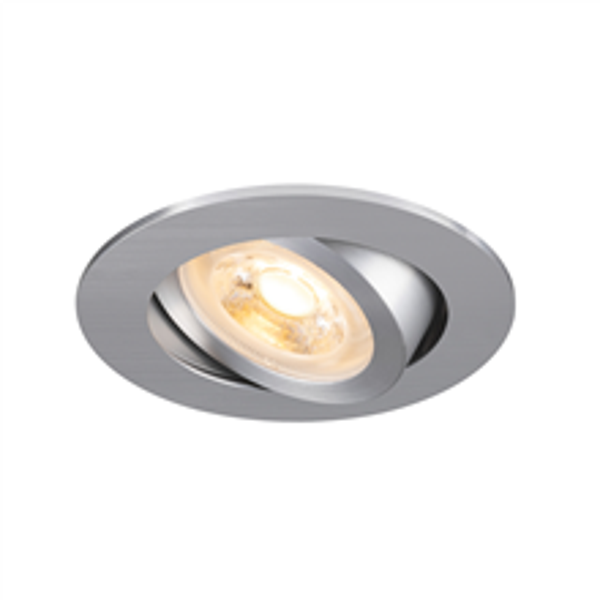 NEW TRIA SET GU10 RND ALU 68