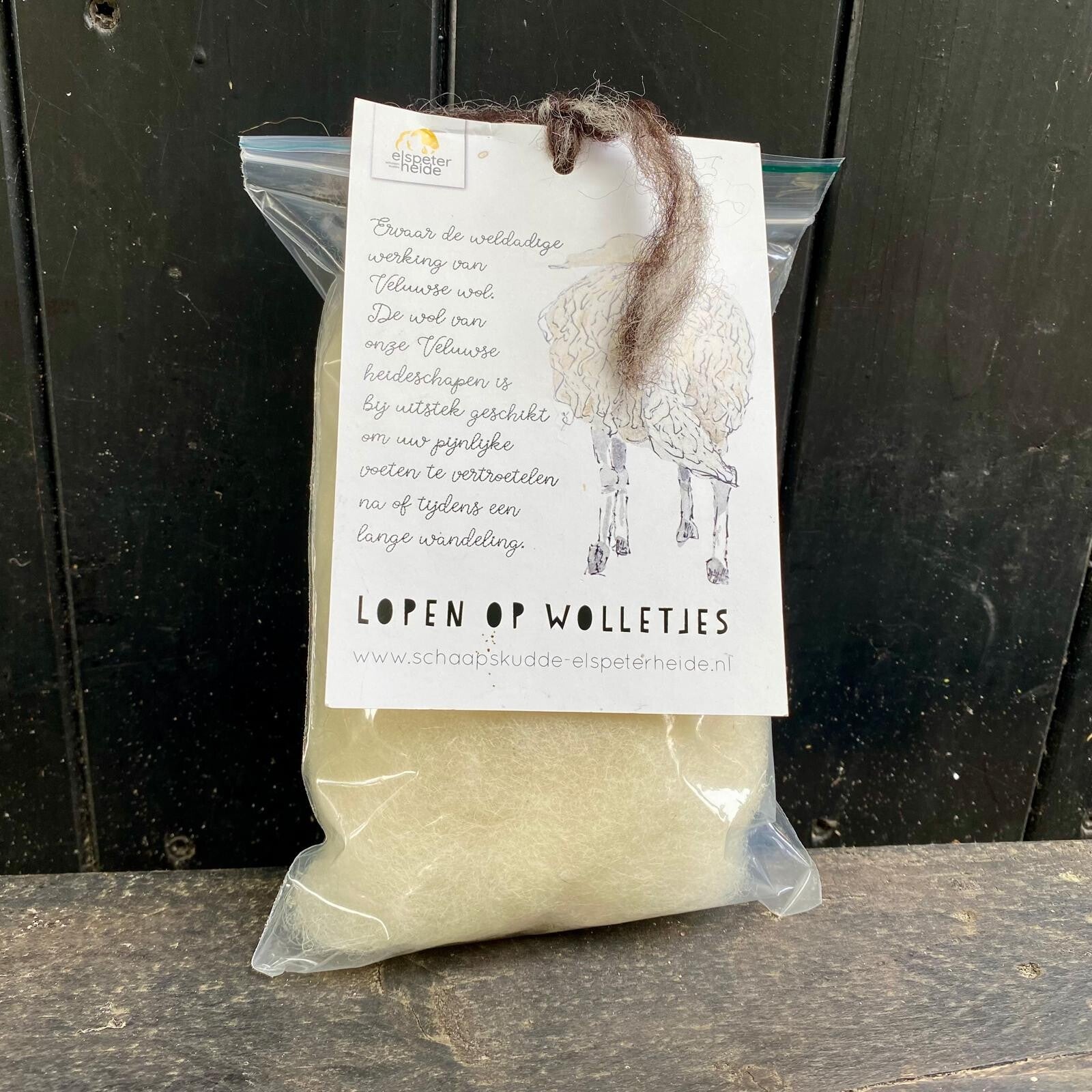 Loop op wolletjes, 1 zakje met verzendkosten