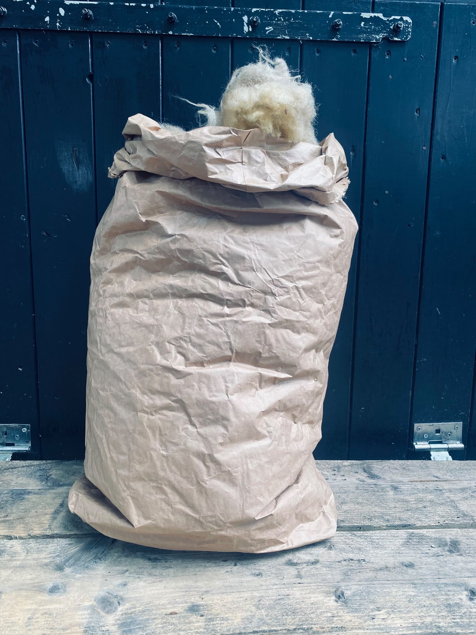 Mulch wol, alleen op afhaal