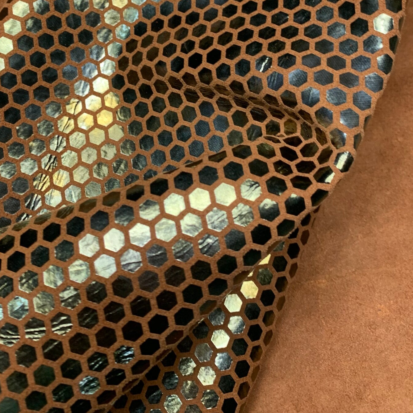 + Goud cognac honingraat 2: 70-90x40-70