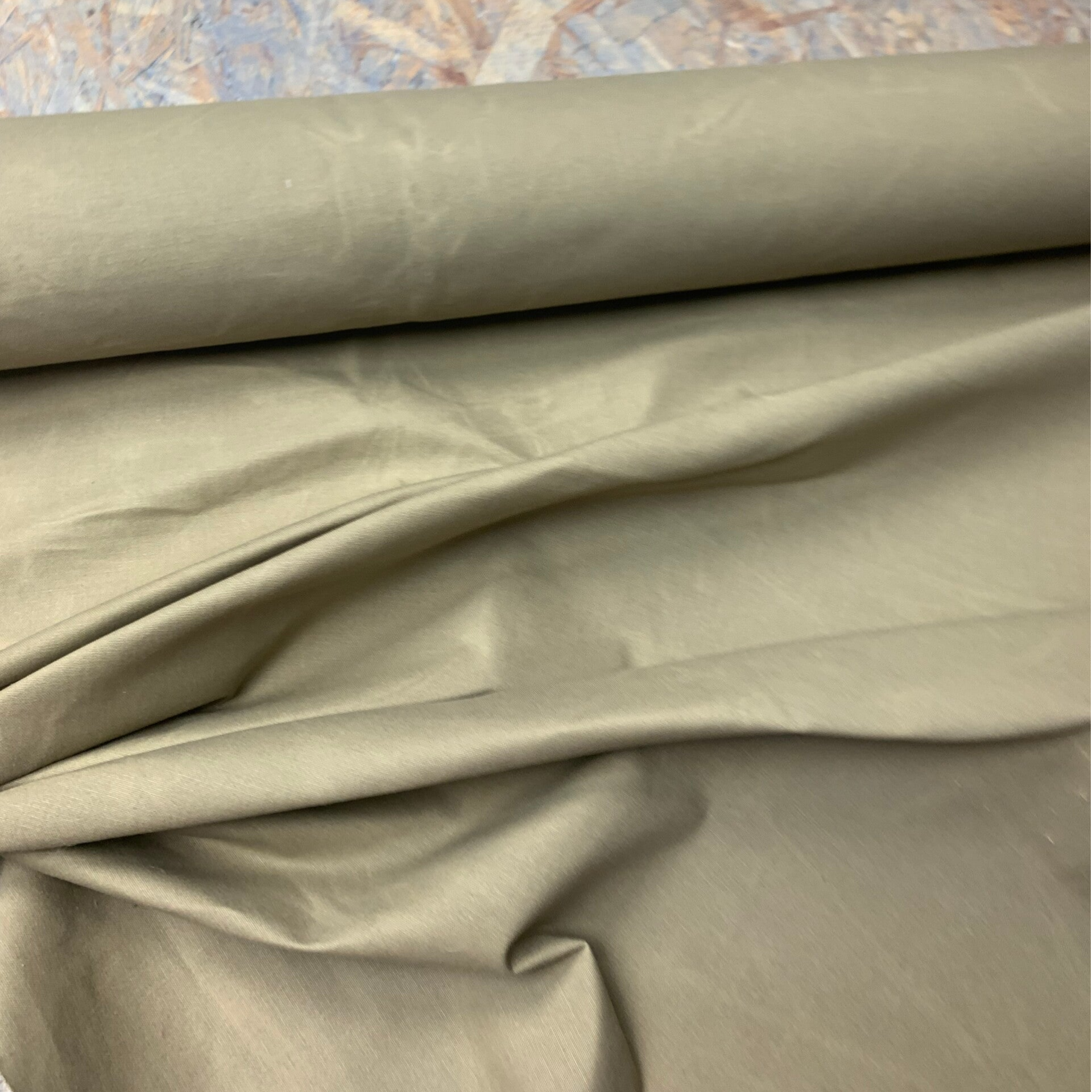Canvas: Stevig stoer beige: 110x145