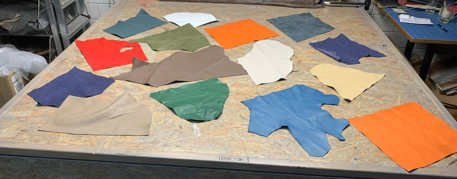 Pakket gekleurde lapjes 1