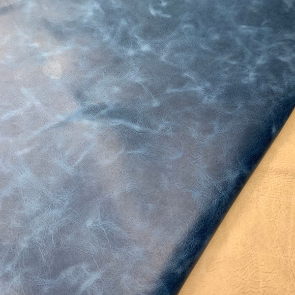 x  Glad azuurblauw gemeleerd 2: 90x75-80