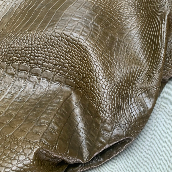 Olijfgroene croc 4: 60-80x35-55