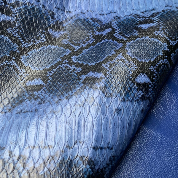 2x Snake zwart blauw 1: 80x60-75