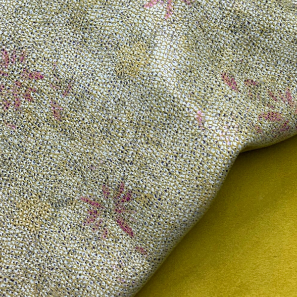 + Geel met bloemen 3: 130x50-55