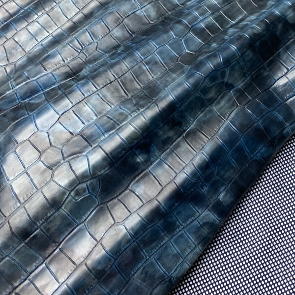 *Blauw met zwarte croc: 120x50-95