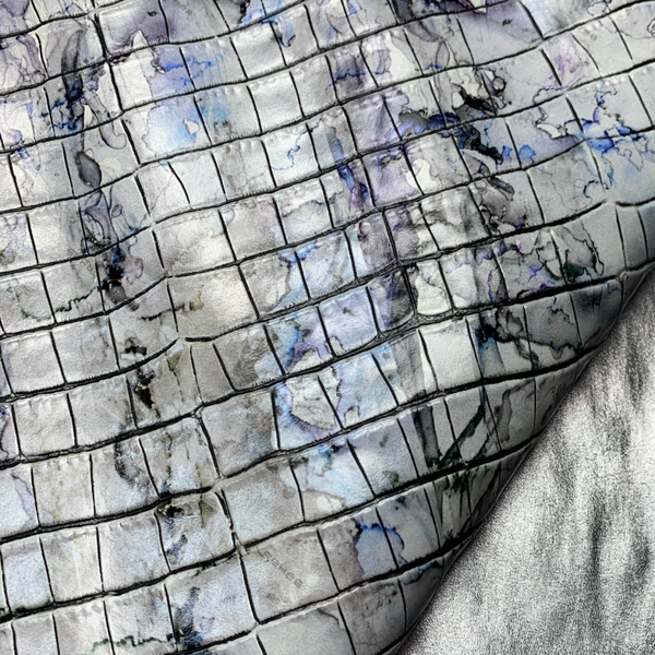*Blauw-zilver ecoline 2: 70x65
