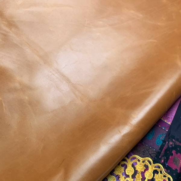 Silk vintage cognac 4: 115-130x60-75