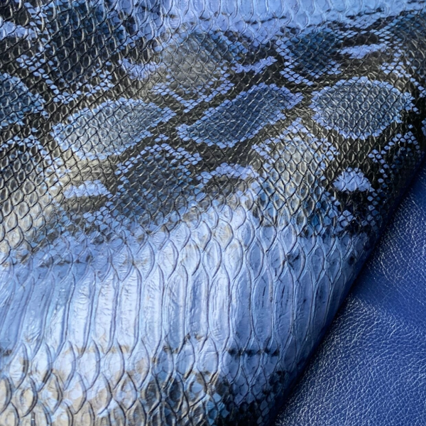 2x Snake zwart blauw 2: 90-100x60-70