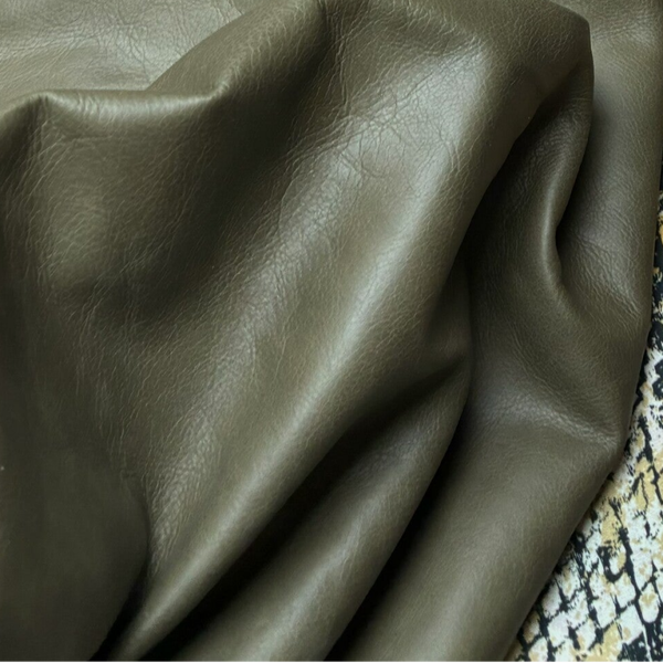 Glad olijfgroen 1: 70-120x75-90