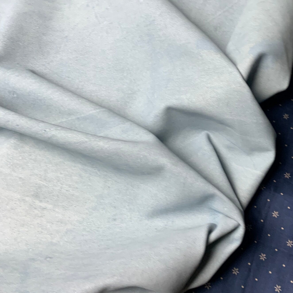 Licht babyblauw vintage kameel: 110x80-110