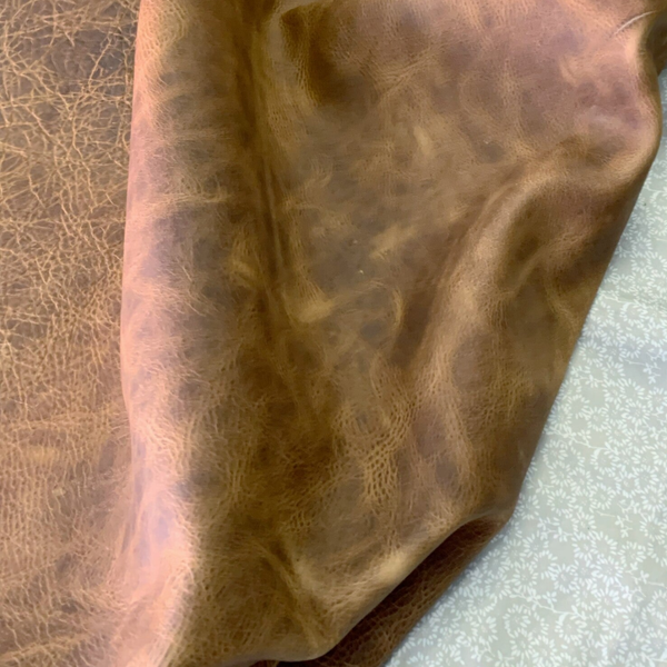 Pull-up stevig stoer cognac: 80-100x60-90