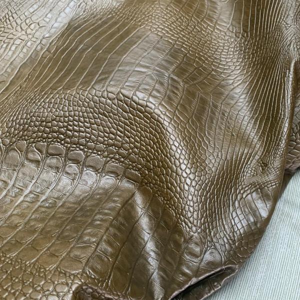 Olijfgroene croc 2: 90-105x65