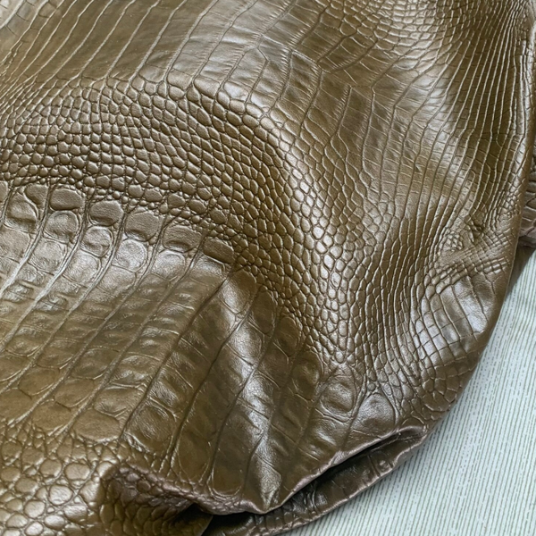 Olijfgroene croc 1: 70-115x40-75