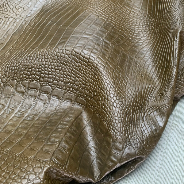 Olijfgroene croc 1: 90-105x85