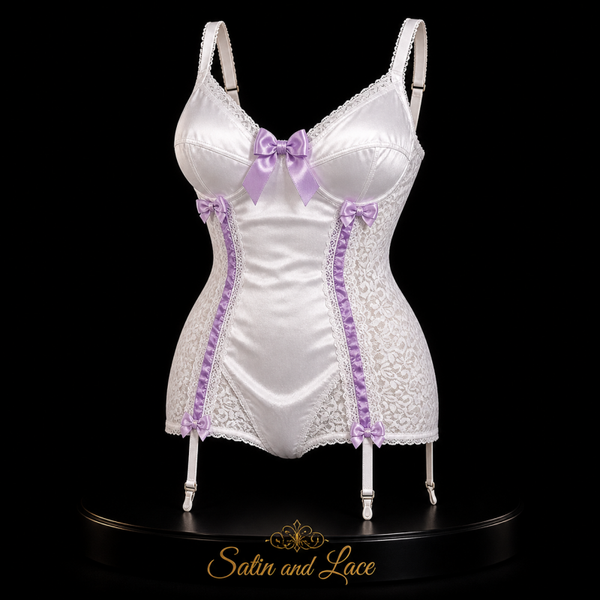 Luxury satin & lace lingerie designed to enhance your silhouette with elegance and comfort.