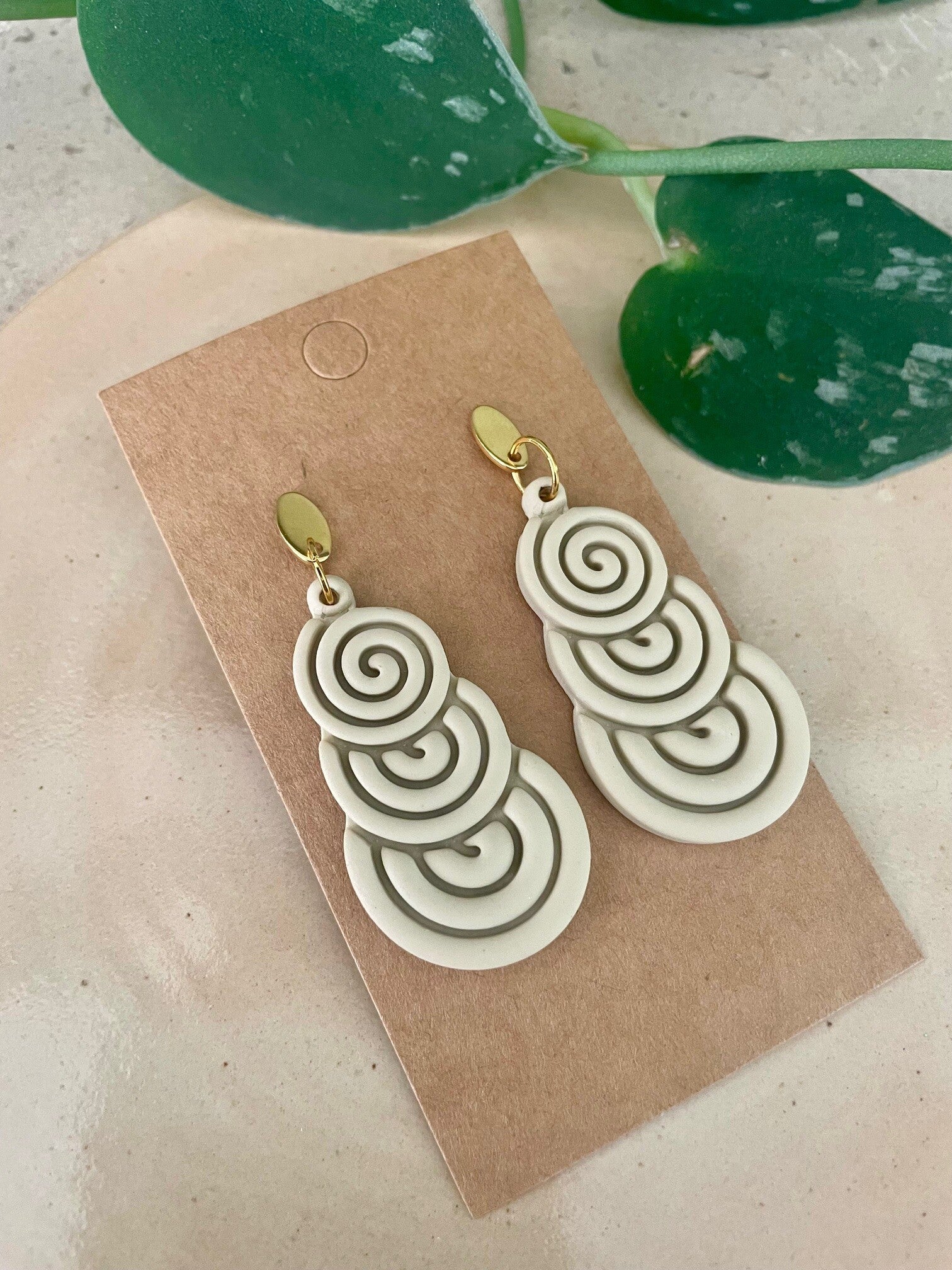 Snail Shell Earrings